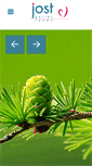 Mobile Screenshot of jostgartenbau.ch