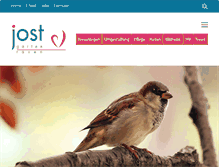 Tablet Screenshot of jostgartenbau.ch